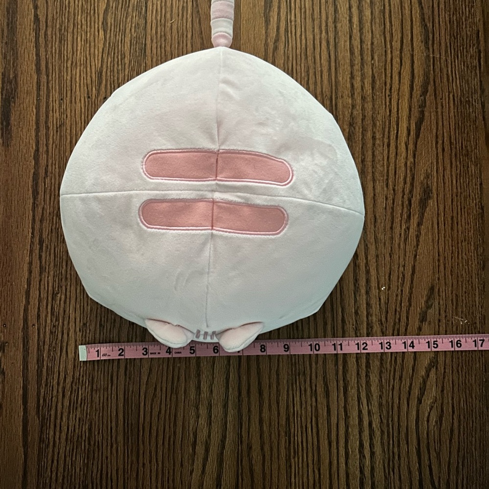 GUND PUSHEEN SQUISHEEN - pink - ronde rose - Picture 4 of 8